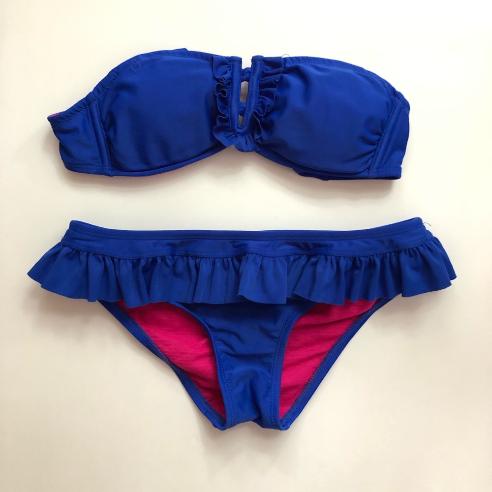 Cobalt blue bikini